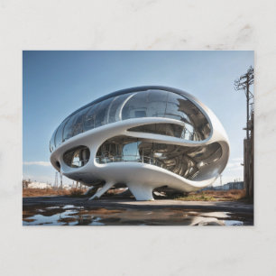 FESTIVIDADES CARTÃO POSTAL FUTURÍSTICO DA CASA DE POD MINHA