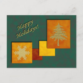 Festividades Cartão postal personalizável para os acentos de Na