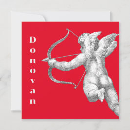 Festividades Cartão quadrado de Namorados decorativos embornado