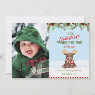 Festividades Casa de Natal - Cartão de Natal Fotográfico