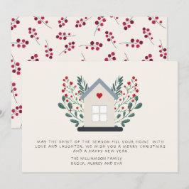 Festividades Casa Russa e Cartão de Natal de Berries