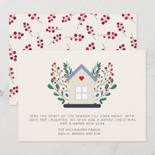 Festividades Casa Russa e Cartão de Natal de Berries