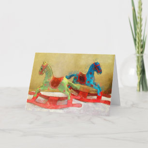 Festividades Cavalo de Rocco, Crianças, Brinquedos, Cartão de N