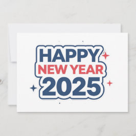 Festividades Celebre as Conexões Ano Novo 2025: Cartão de Féria