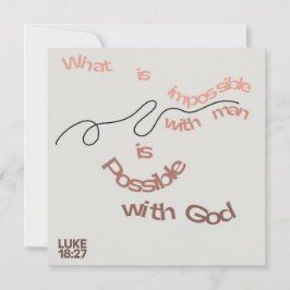 Festividades Citação de bíblia / Cartão de Saudação / Cristão