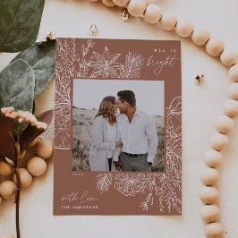 Festividades Citros e especiarias | Cartão de Feriado de Foto B