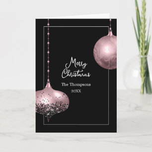 Festividades Colagem de Fotos de Família de Natal Cartão de Fér