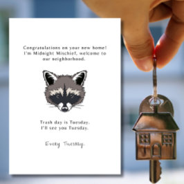 Festividades Conheça seu novo vizinho - Cartão de Saudação Engr