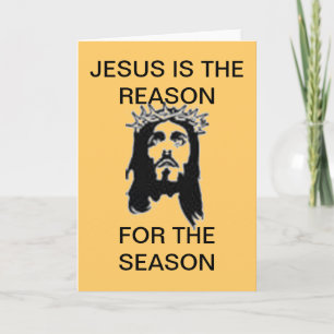 FESTIVIDADES CRIE O SEU PRÓPRIO JESUS É O CARTÃO DE RAZÃO