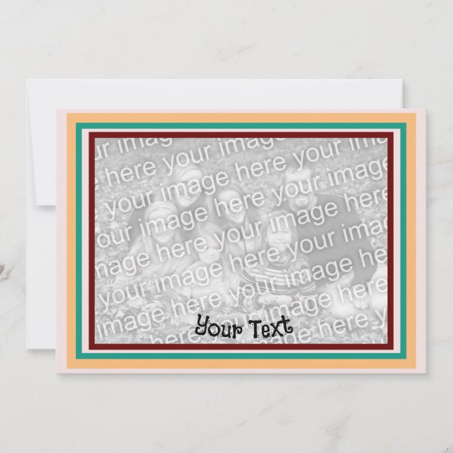 Festividades Crie seu próprio cartão de Natal de Natal de Féria (Frente)