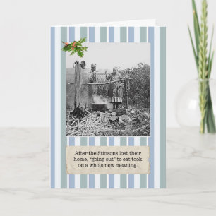 Festividades Crise financeira perdeu nosso cartão de Natal domé