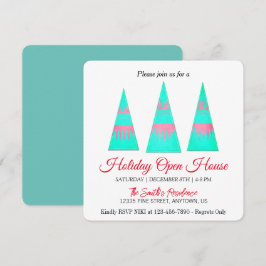 Festividades Decoração para cartão de férias de árvore de Natal