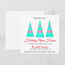 Festividades decoração para cartão de Natal da árvore de Natal