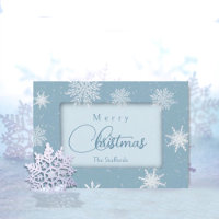 Deixe-o nevar no cartão de Natal