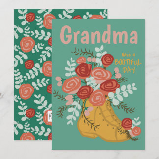 Festividades Dia de Boódia Personalizável - Cartão de Saudação