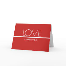 Dia de os namorados de amor | Cartão