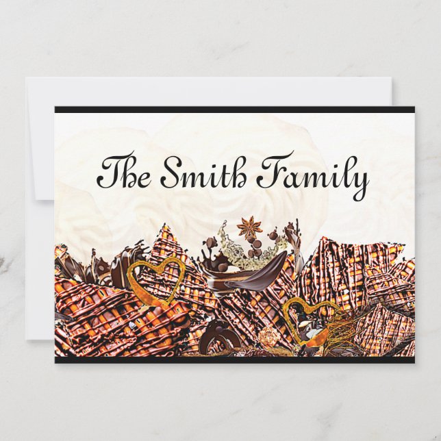 FESTIVIDADES DIA DO SOL DOCE! :) CARTÃO DE FÉRIAS (Frente)