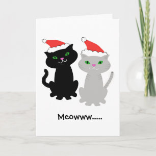 Festividades Dois Cats - Cartão de Natal