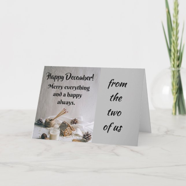 FESTIVIDADES DOS 2 DE US = DESEJOS DO CARTÃO DE FÉRIAS DE JOY (Frente)