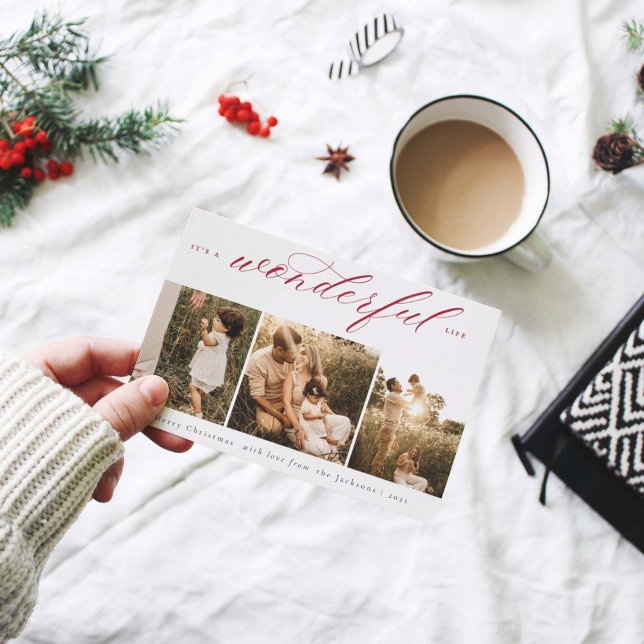 Festividades É um Cartão de Férias Maravilhoso (Criador carregado)