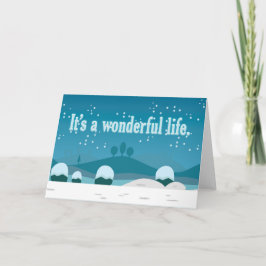 Festividades É um Cartão de Saudação Maravilhoso