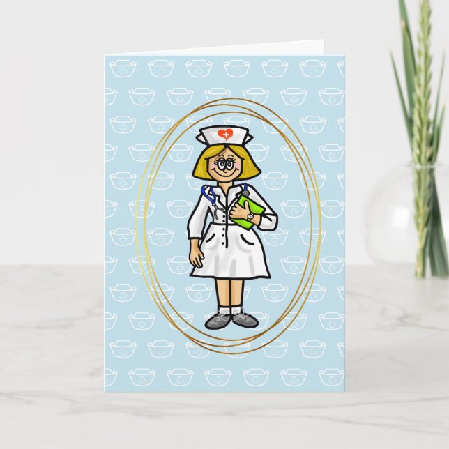 Festividades Enfermeiros Obrigados e Cartão de Apreciação (Frente)