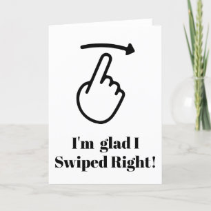 Festividades Engraçado Cartão de Dia dos Namorados Estou feliz 