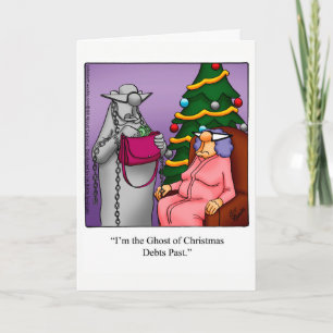 Festividades Engraçado Cartão de Saudação de Natal "Espectickle
