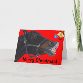 Festividades Engraçado Feliz Cartão de Natal