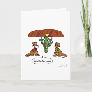 Festividades Engraçado, Pelo Menos Tivemos O Cartão De Natal