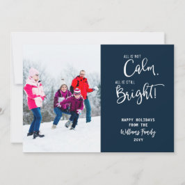 Festividades Engraçado, tudo não é tranquilo 3 Cartão de Férias