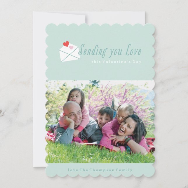 Festividades Enviando-lhe Cartão de Dia de os namorados (Frente)