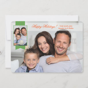 Festividades Espírito do Cartão de Férias de Natal