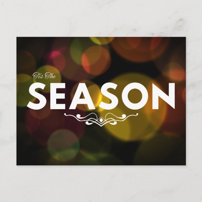 Festividades 'Este É O Cartão Postal De Férias Da Época (Frente)