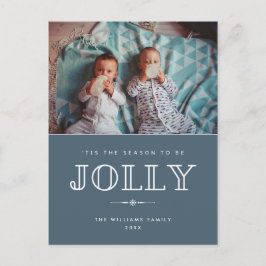 Festividades 'Este é o cartão postal de Natal da estação azul