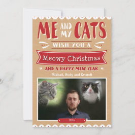 Festividades Eu e o meu Cartão com fotos de Natal 5x7