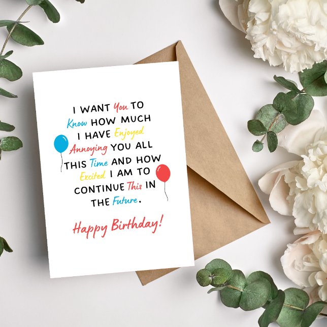 Festividades Eu Me Diverti Com Seu Cartão De Aniversário Feliz (Criador carregado)