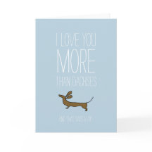 Eu te amo mais do que o cartão de Namorados.