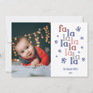 Festividades Fa La La | Cartão de Férias