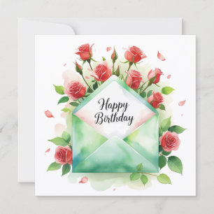 Festividades Feliz aniversário ao meu amor Cartão de cumpriment