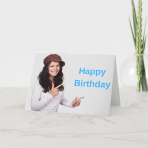 Festividades Feliz aniversário e cartão de mensagem
