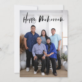 Festividades Feliz cartão com fotos de Ano Novo Islâmico (Muhar