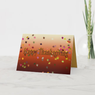 Festividades Feliz Cartão de Ação de Graças