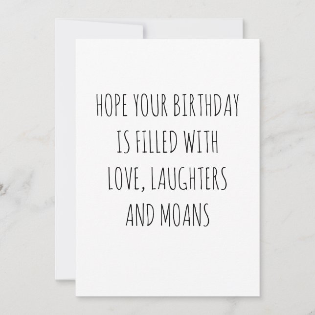 Festividades Feliz Cartão de Aniversário Engraçado (Frente)