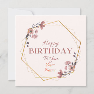 Festividades Feliz Cartão de Feliz Aniversário