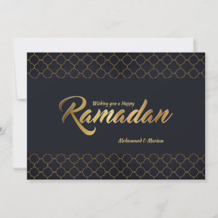 Festividades Feliz Cartão de Férias Ramadã