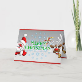 Festividades Feliz Cartão de Natal