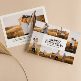 Festividades Feliz Cartão de Natal | Cartão com fotos de Natal 