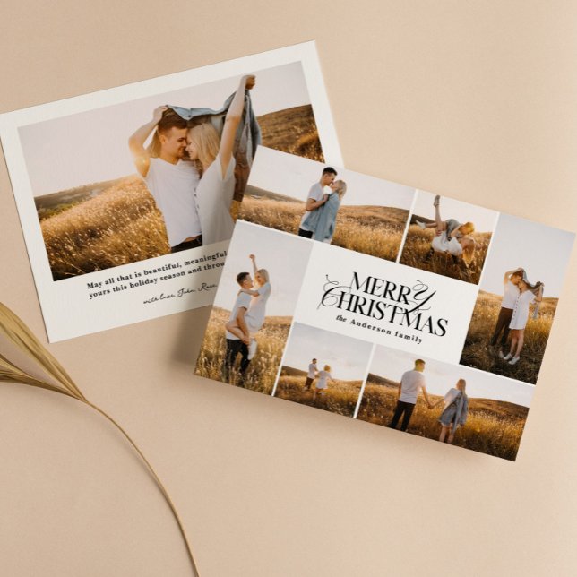 Festividades Feliz Cartão de Natal | Cartão com fotos de Natal  (Criador carregado)