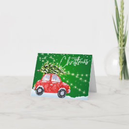 Festividades Feliz Cartão de Saudação de Natal